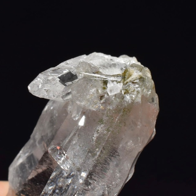 高品質!虹入り水晶クラスター(ゼッカクリスタル)ブラジル ゼッカ・デ・ソウザ産 ZQ08