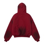 【暖かさUP】USA刺繍ジップパーカー中綿ジャケット　S0045