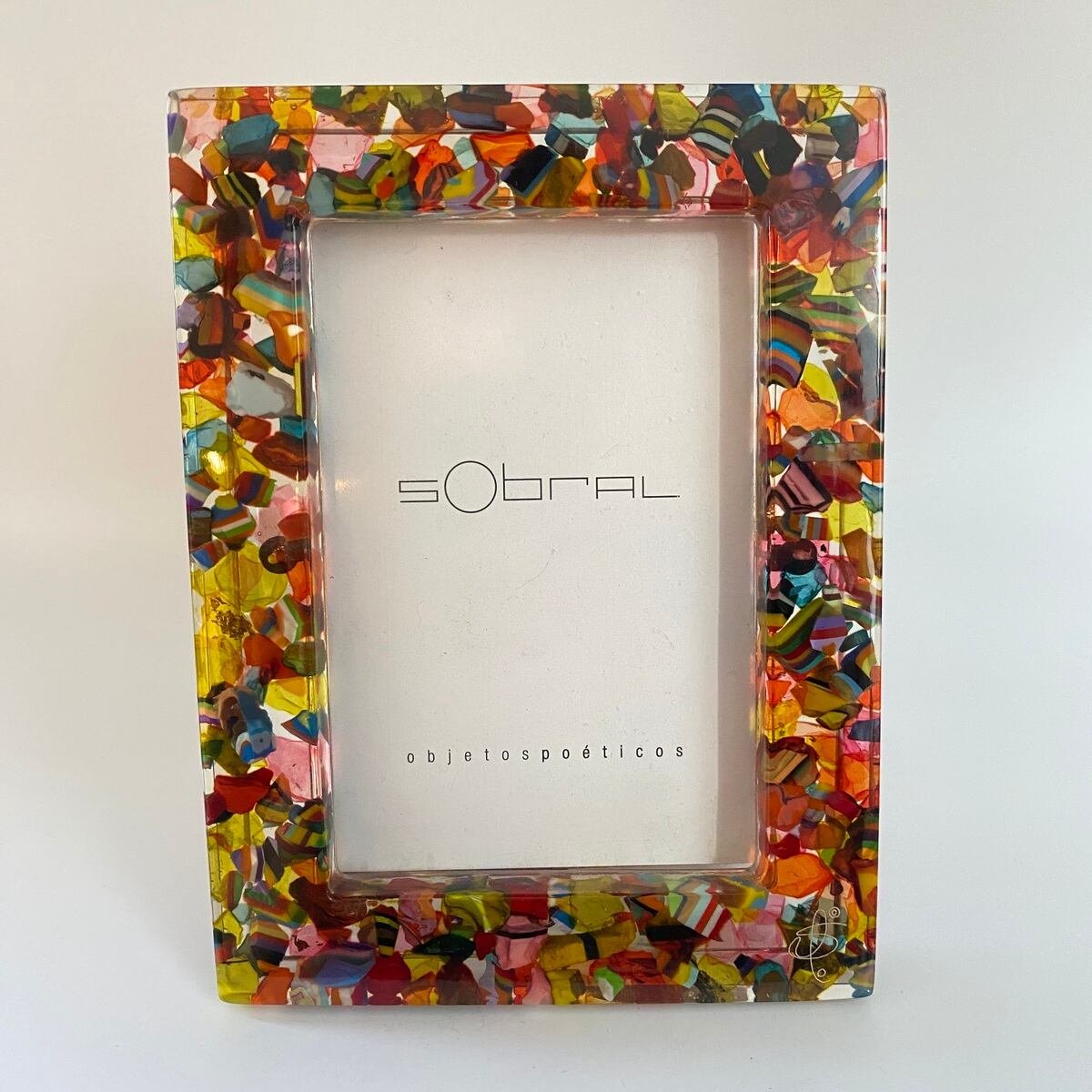 SOBRAL ソブラル 】フォトフレーム PORTA RETRATO RESINA MIX MULTICOR