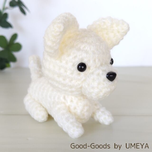 022　チワワのあみぐるみ 022チワワのあみぐるみ