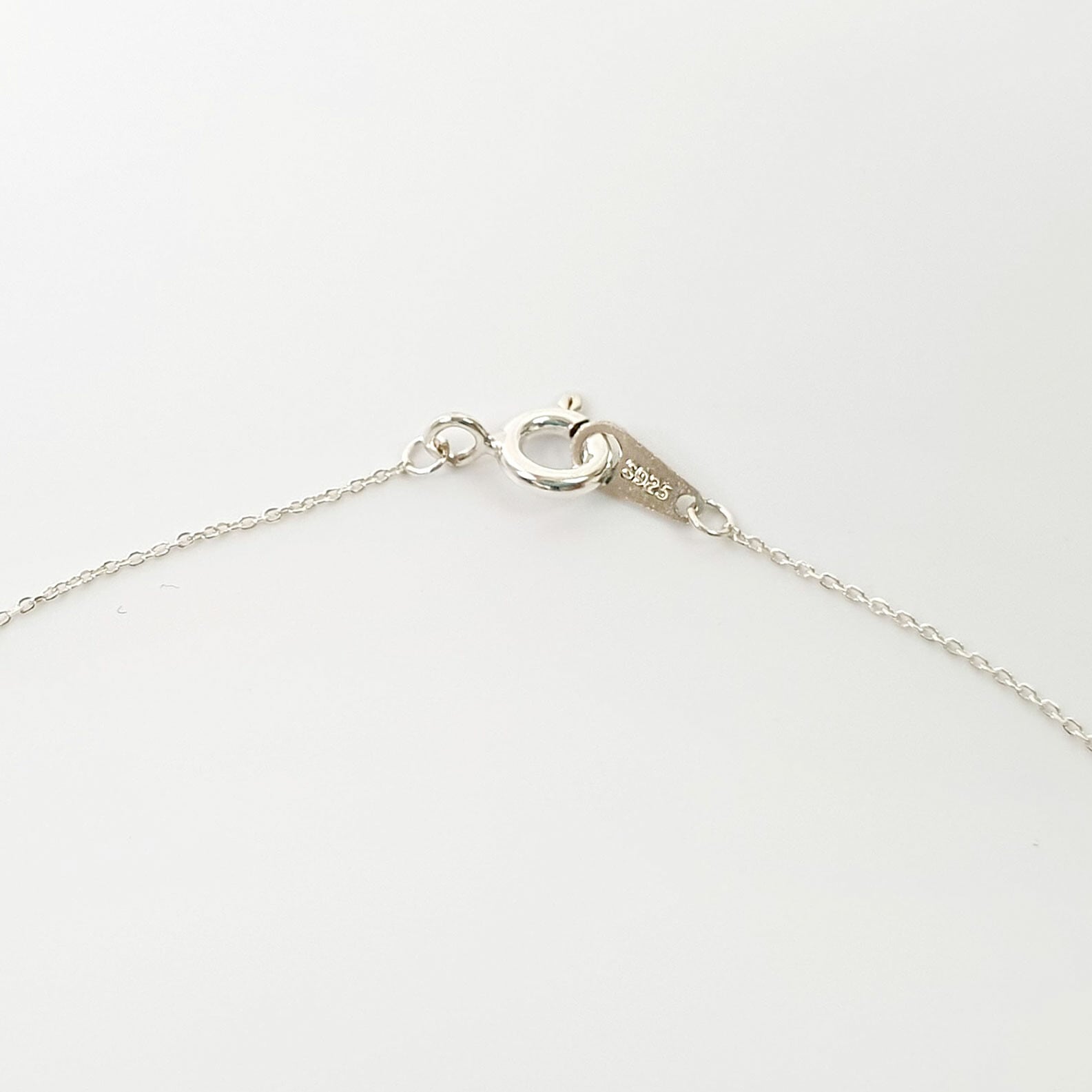 【シルバー925】金属アレルギー対応 キュービックジルコニア ネックレス silver925 韓国製