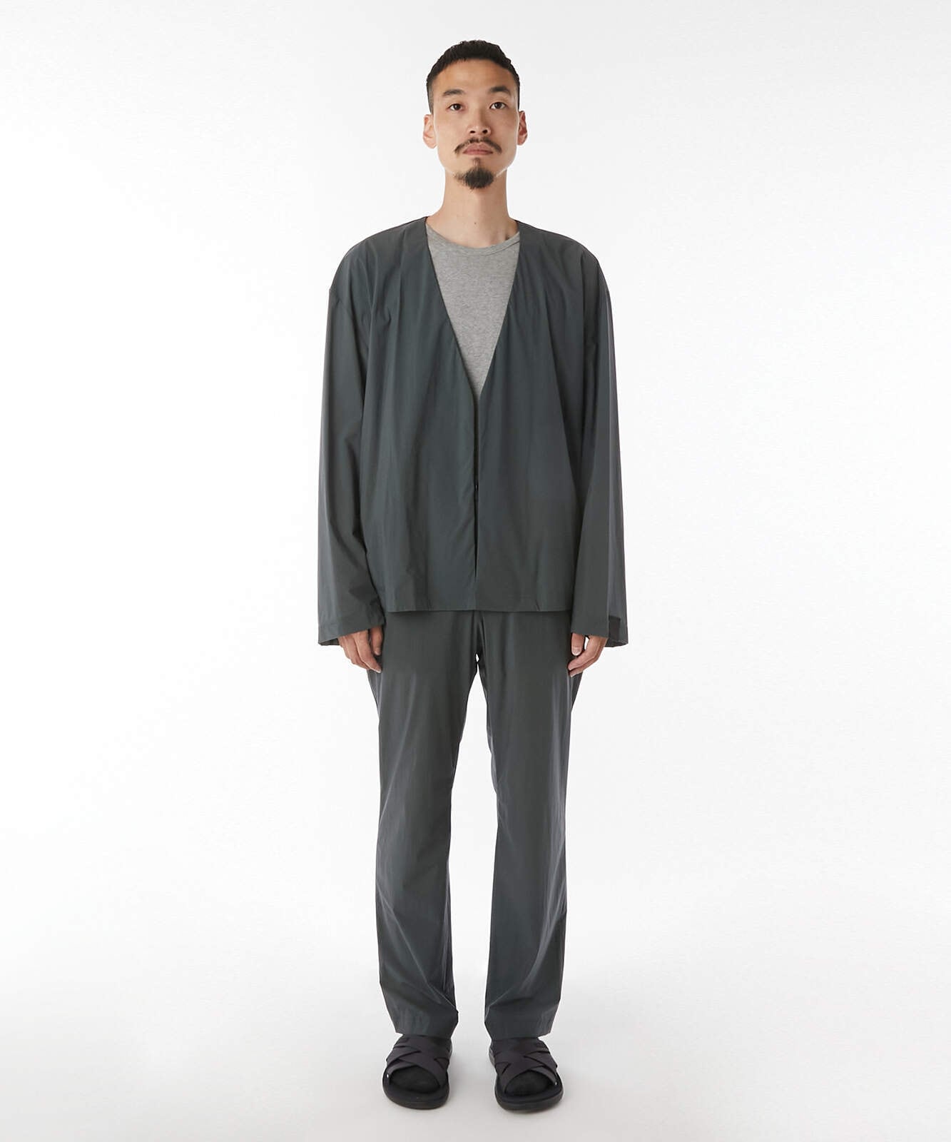 N.HOOLYWOOD｜ COLLARLESS BLOUSON｜2251-BL09-005 | 眠家オンラインストア