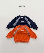 【 bonito / 予約 】Raglan tape sweatshirt