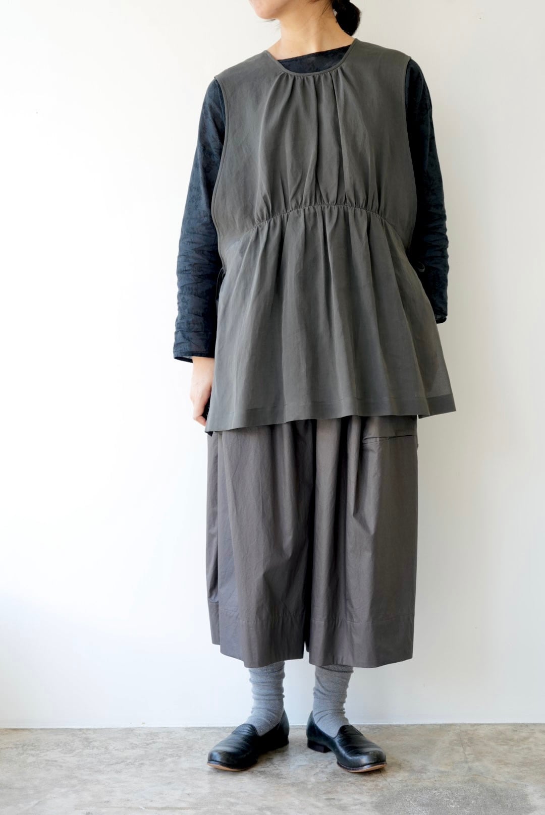 TENNE HANDCRAFTED MODERN ビッグポケットキュロット | Vie