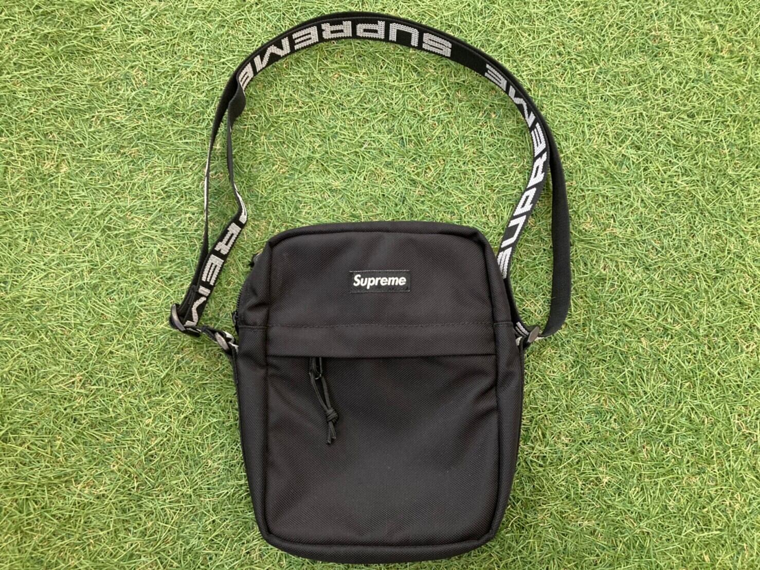Supreme 18SS SHOULDER BAG BLACK 80JL1803 | BRAND BUYERS OSAKA 