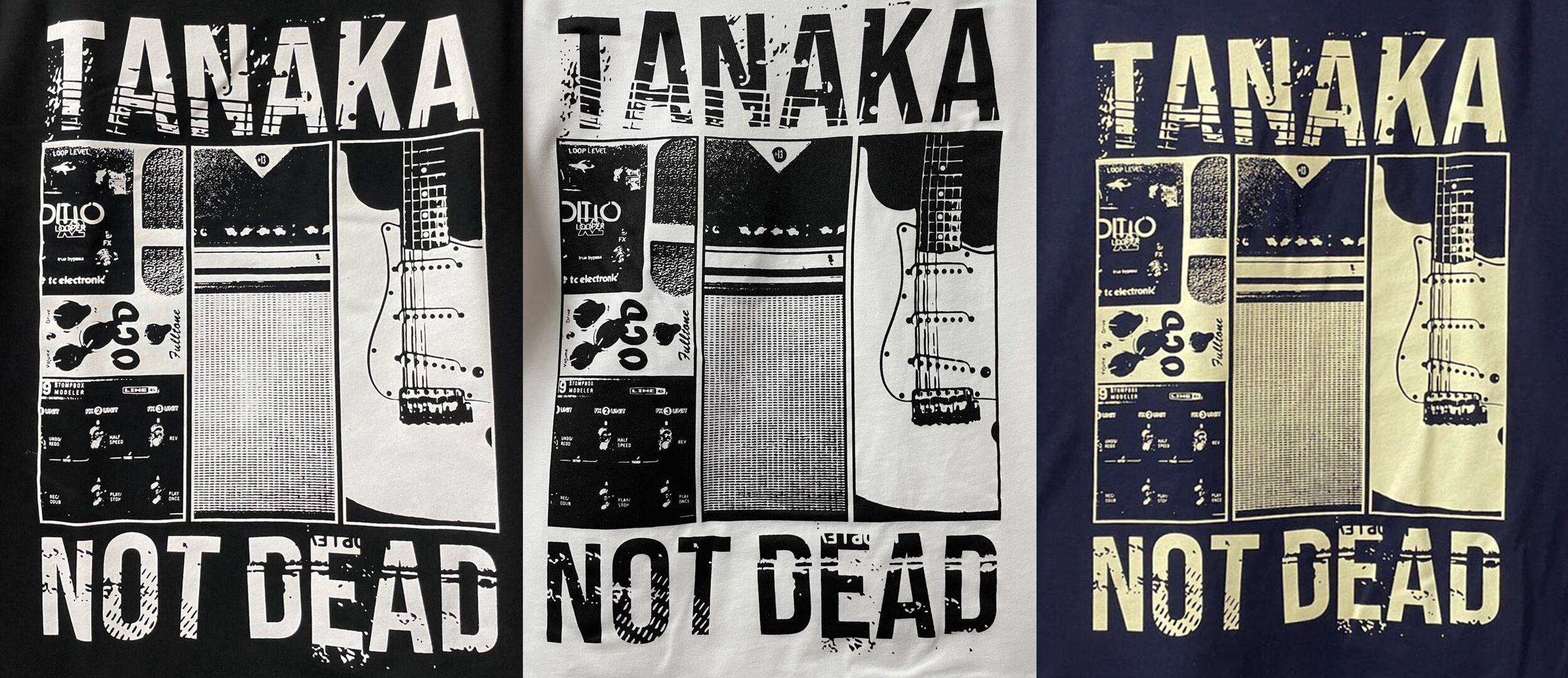 田中NOT DEAD ビッグTシャツ | Luno Records Store