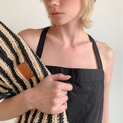 Fleur Broderie Halter Top F0608