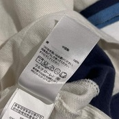 RALPH LAUREN RUGBY ラルフローレン ラグビー ビッグロゴ 半袖 鹿の子 ポロシャツ L /ホワイト系 メンズ