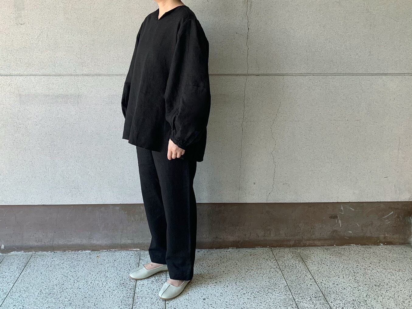 COSMIC WONDER】Light linen wool folk pants/18CW12031 COSMIC WONDER】Light linen wool folk pants/18CW12031