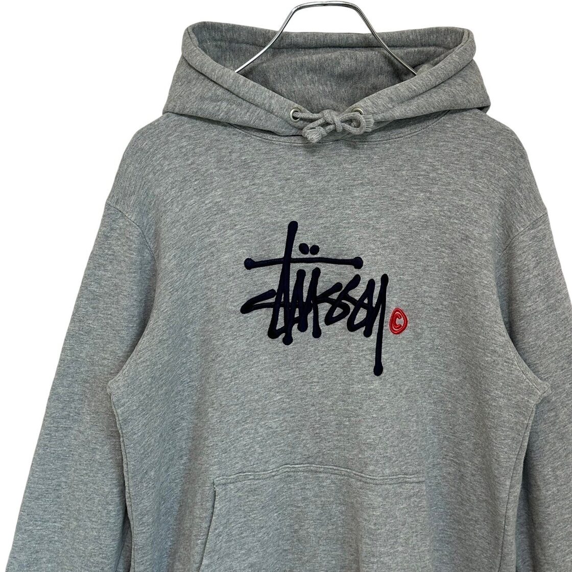 stussy ステューシー パーカー センターロゴ 刺繍ロゴ フードロゴ | PAY ID