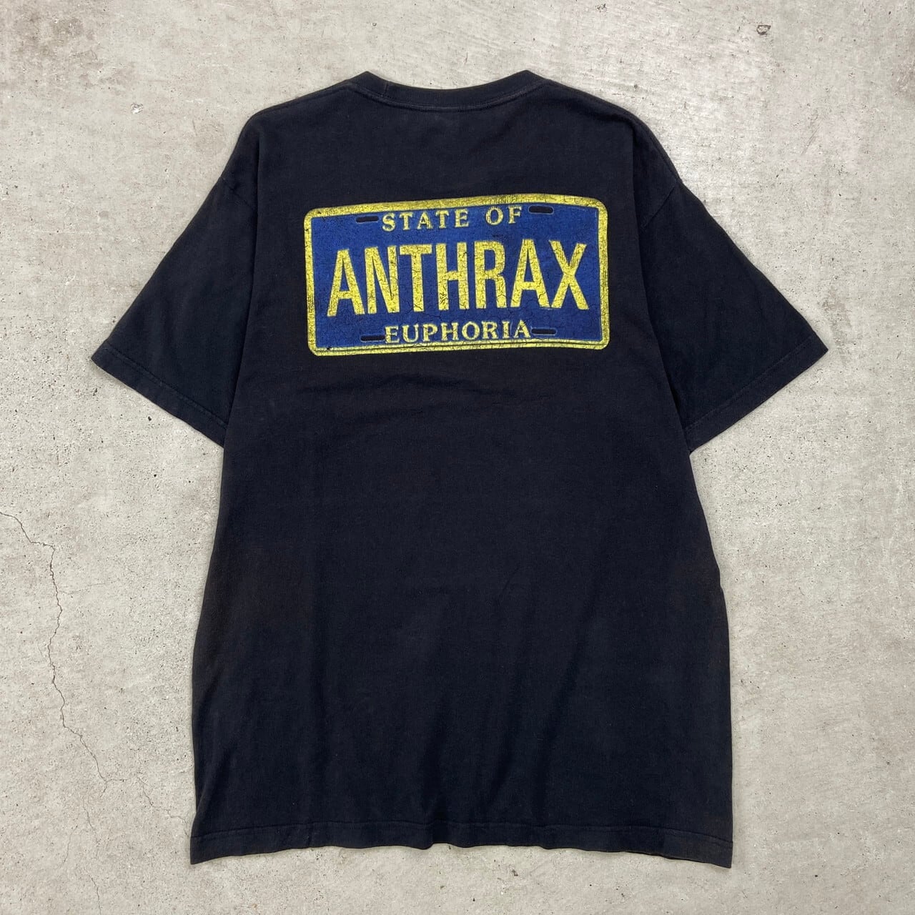 ANTHRAX アンスラックス バンドTシャツ バンT メタル メンズL 古着 