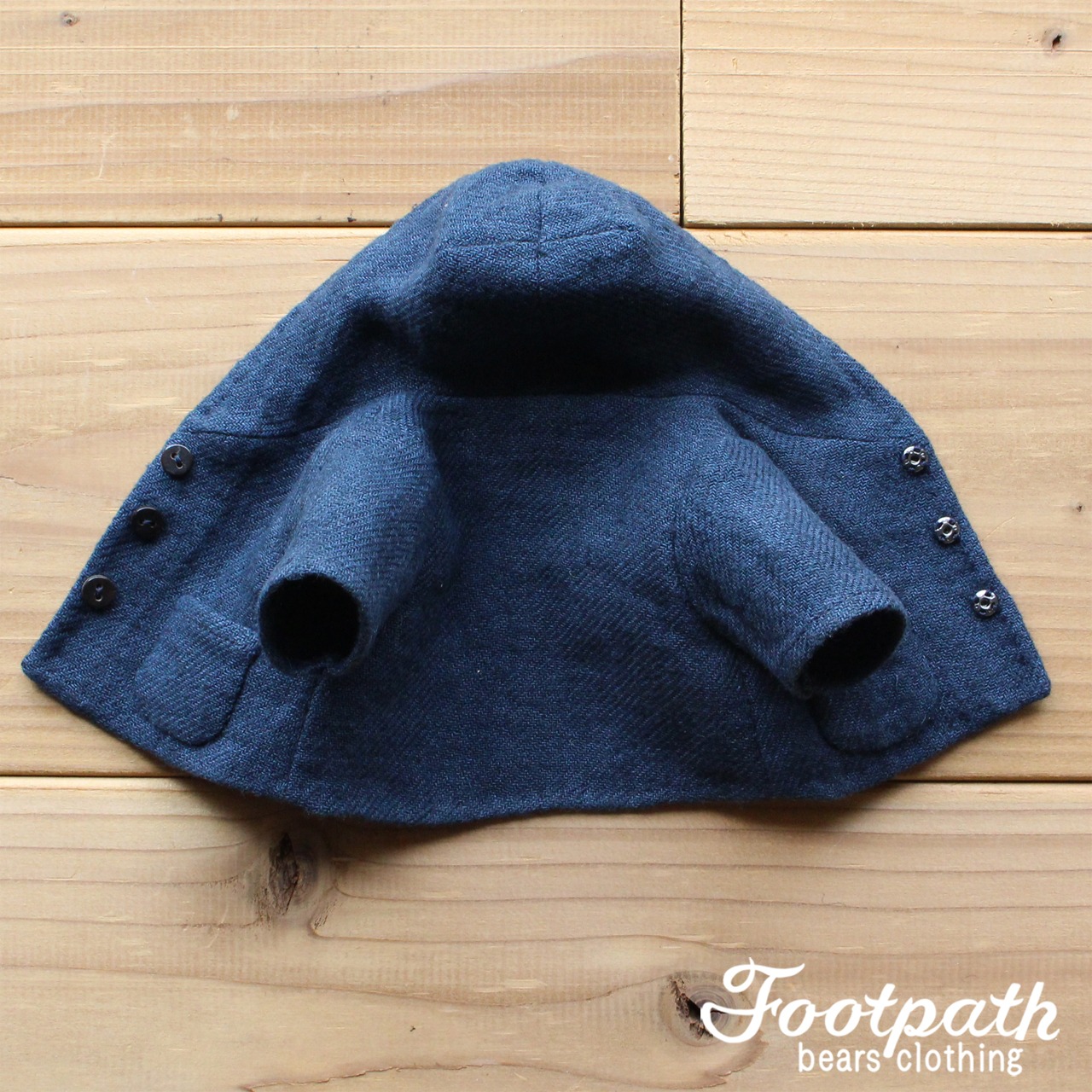 Vsb-1013 Navy hood jacket