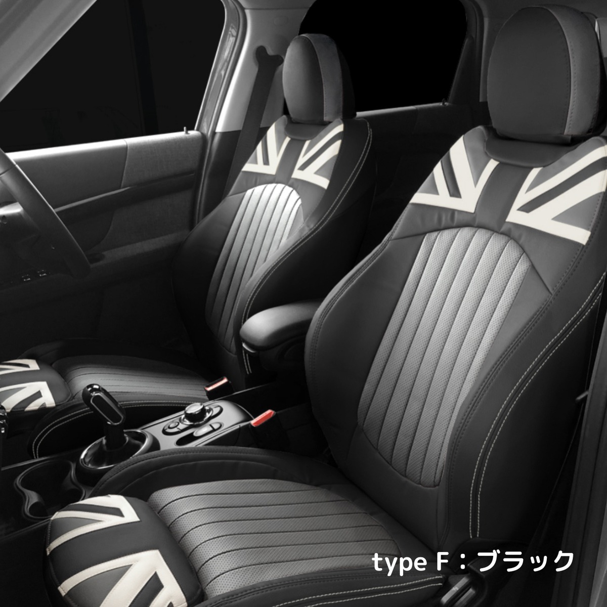 CABANA フロアマット F55　ユニオンジャック  フロント・リア4枚 自動車 CABANA フロアマット F55 ユニオンジャック フロント・リア4枚