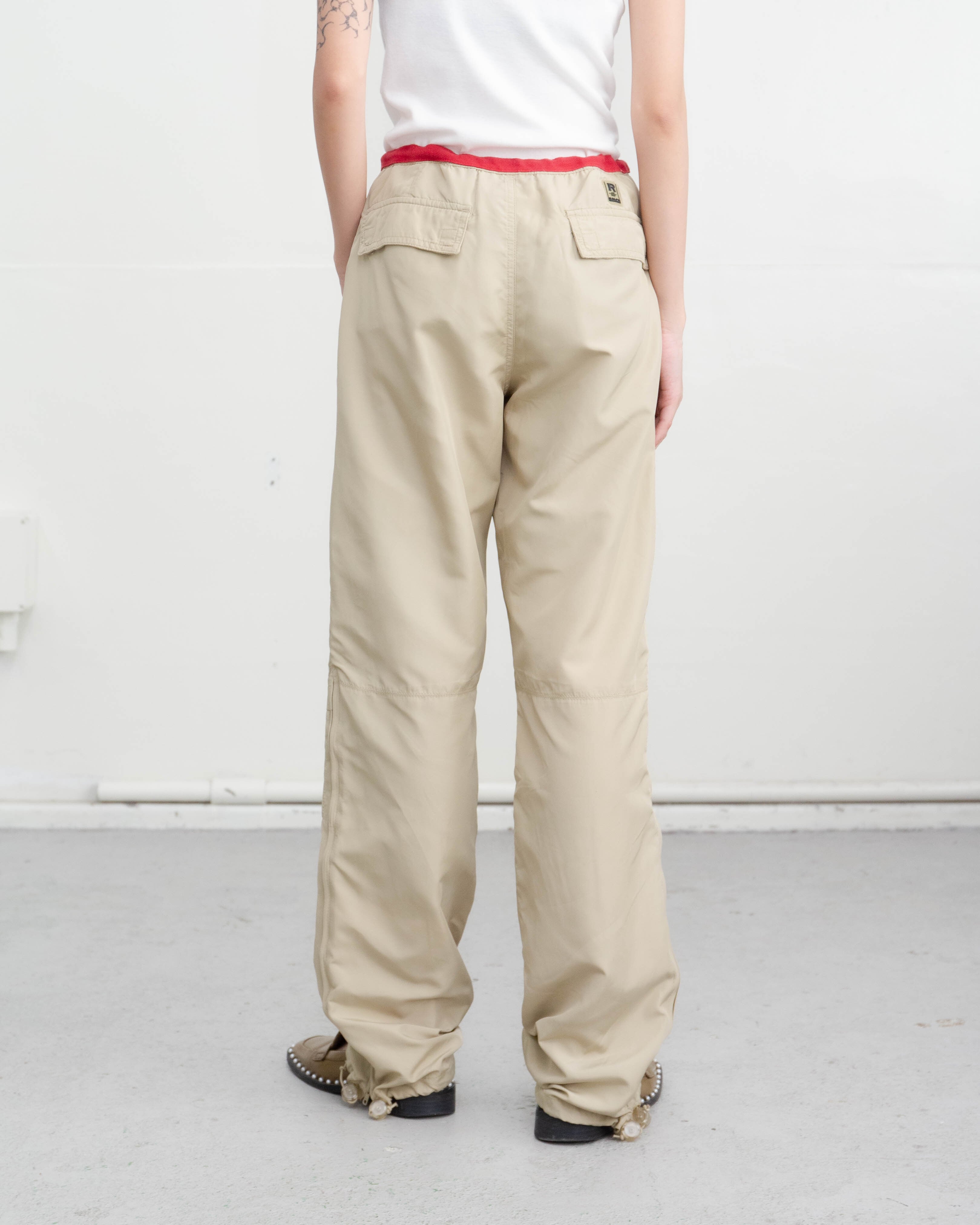 1990s Ralph Lauren - multi-zip utility nylon pants | LUIK FINN