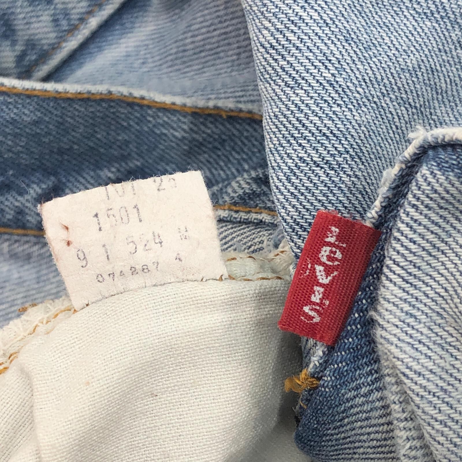 リーバイス501 ハチマル 80s USA製 ボタン裏524 W32 80年代 levi