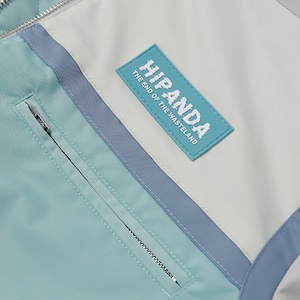 SALE 送料無料【HIPANDA ハイパンダ】レディース ブルゾン WOMEN’S PADDING BLOUSON / MINT GREEN・BLACK