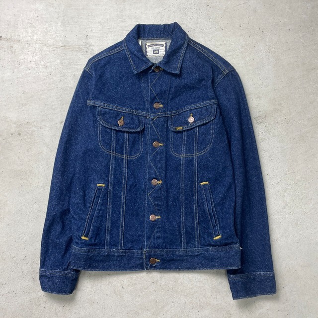 90年代 USA製 Lee AUTHENTIC JACKET リー デニムジャケット 濃紺 