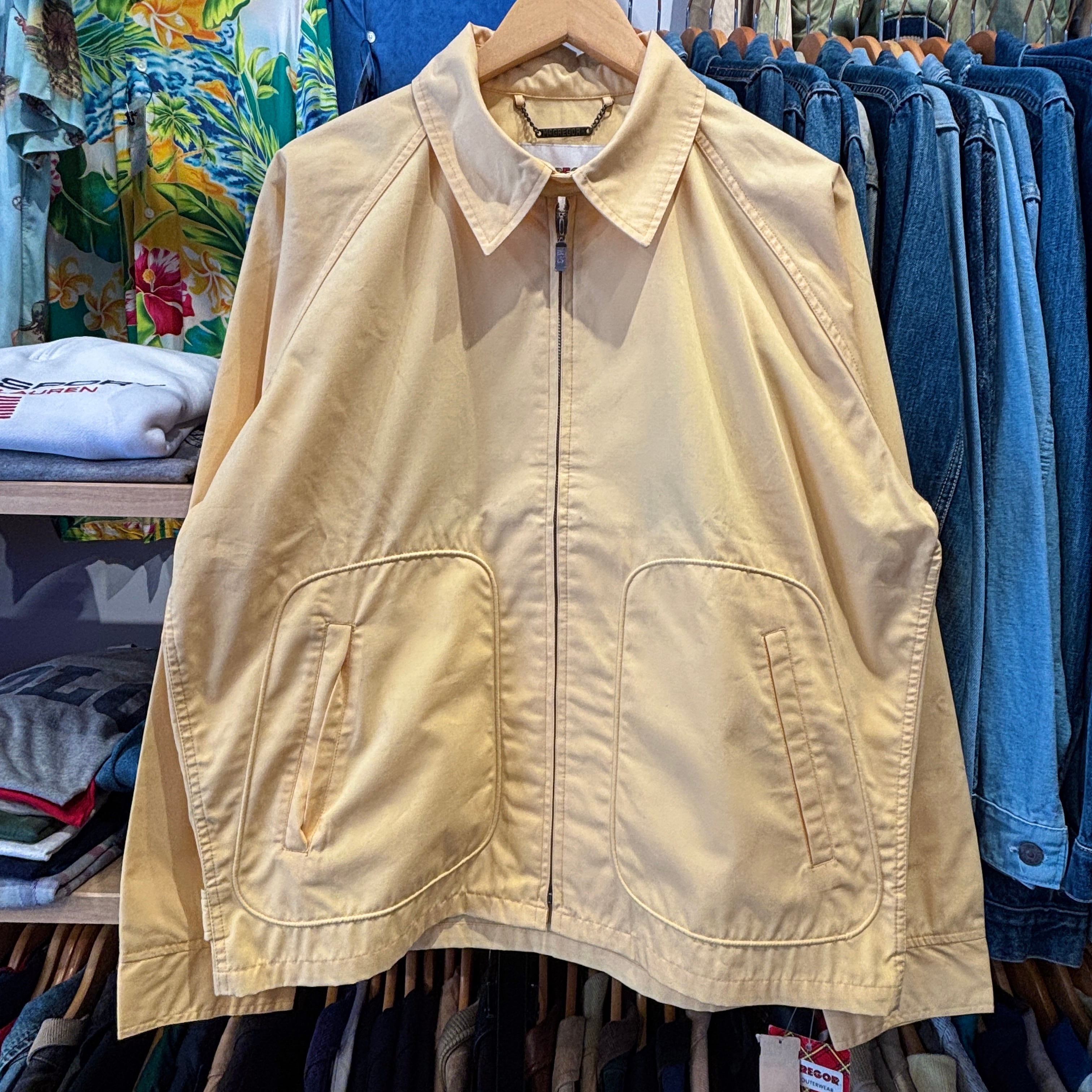 McGREGOR DRIZZLER JACKET YELLOW | safarionline