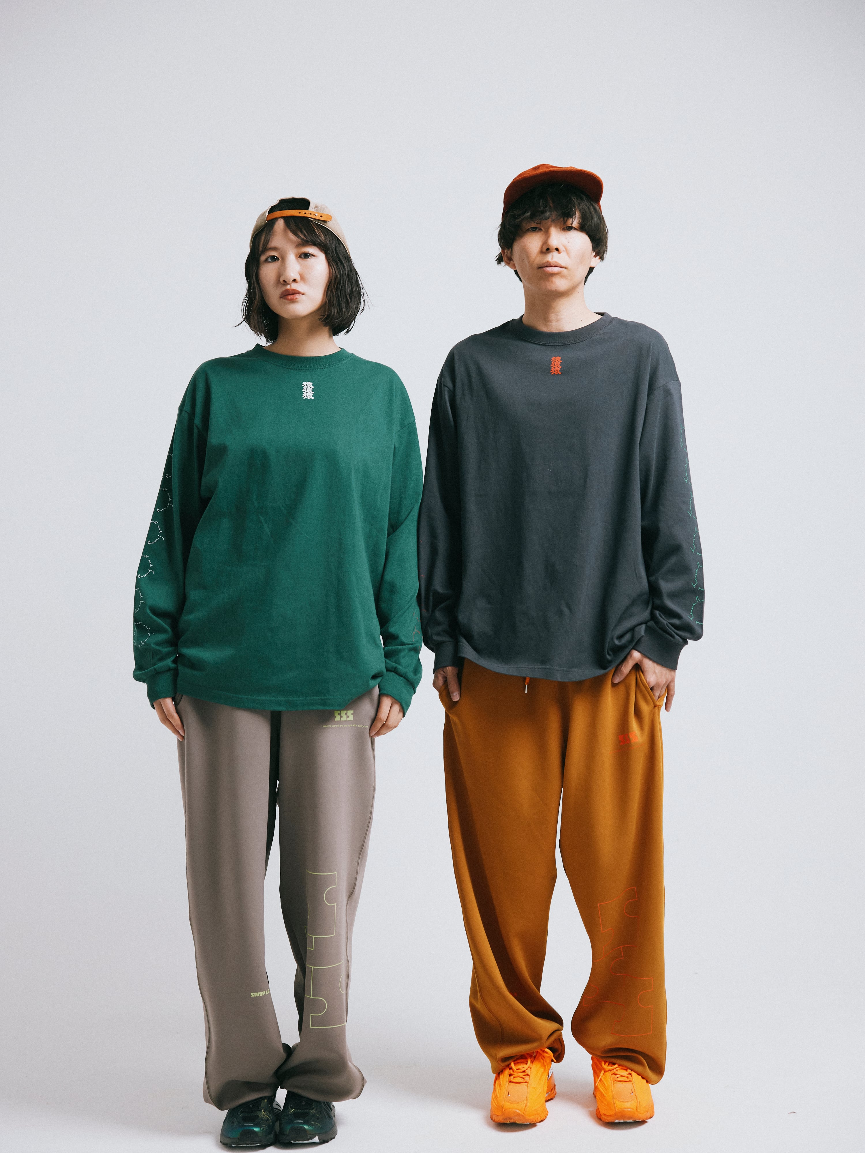 三猿ロンT ヴィンテージブラック(TAX IN) | GOODS