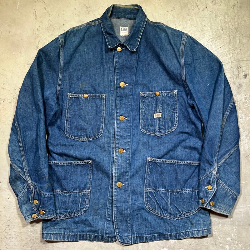 【美品】Lee 91-J カバーオール 60's-70's Vintage 42アメリカ