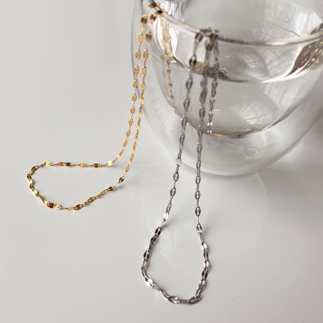 choker necklace　ステンレスネックレス