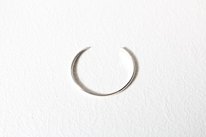 "receiving mode" simple bangle【silver】L