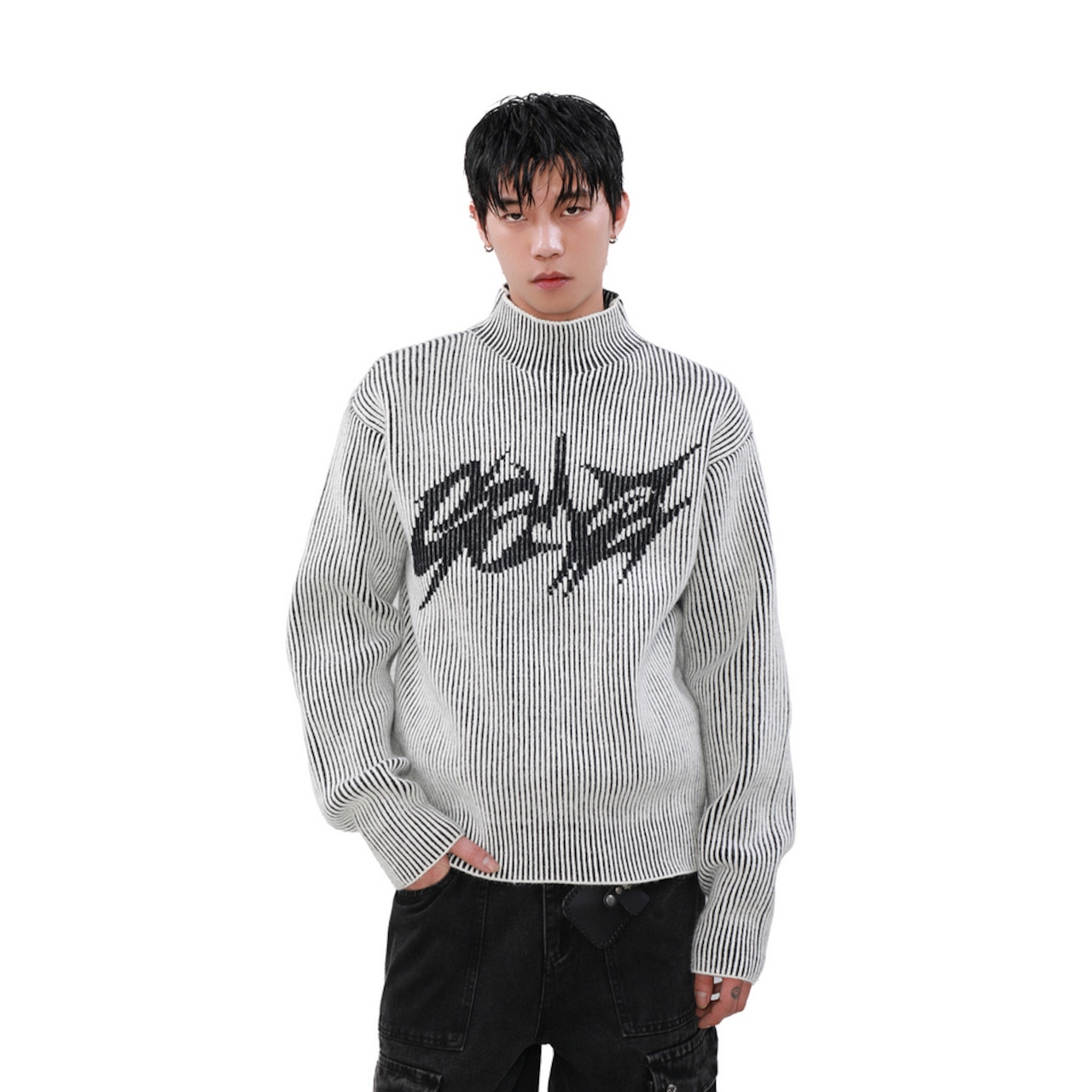 ストリート リバーシブル  セーター T1898