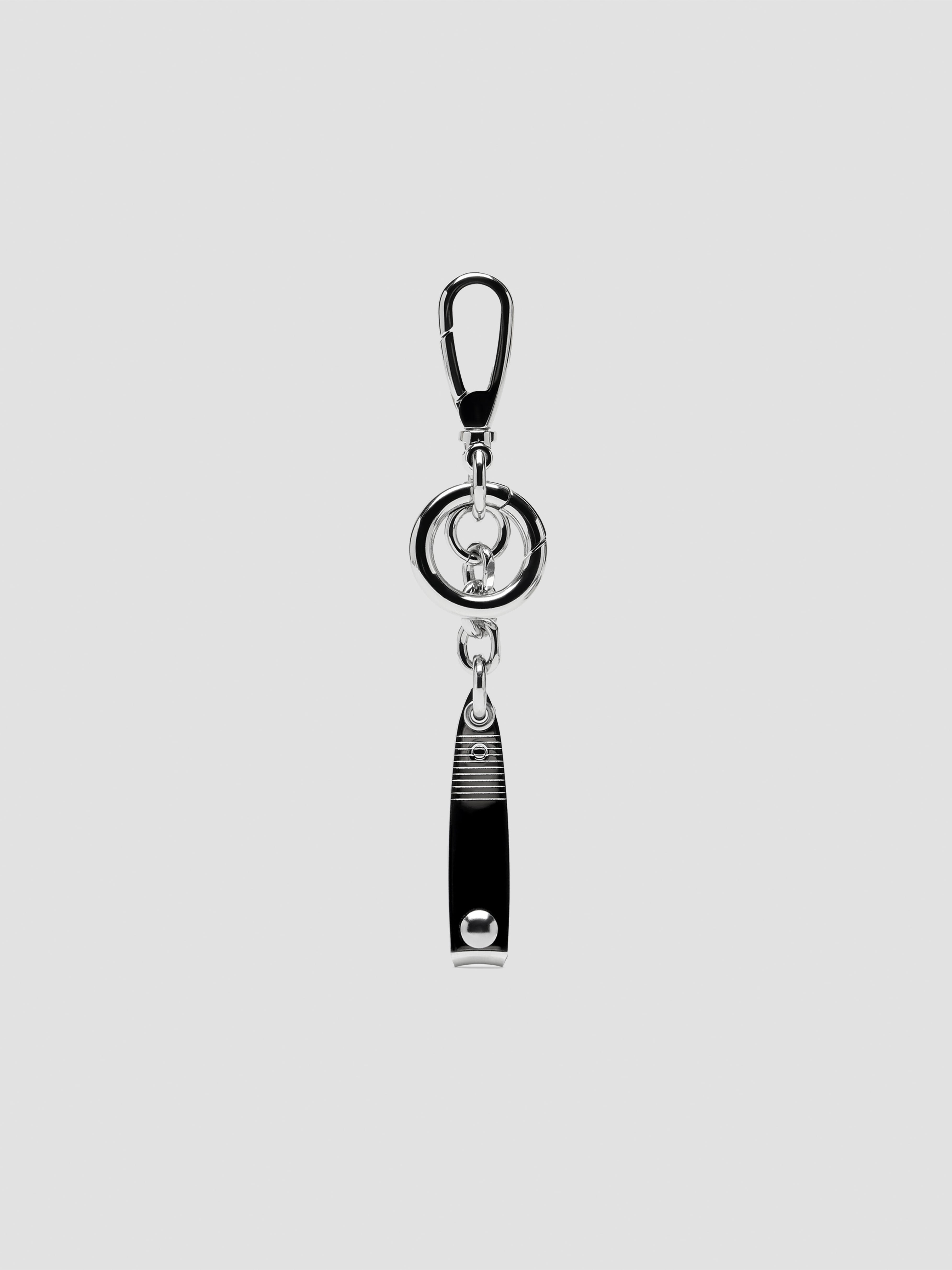BPS MAISON MARGIELA KEYRING NAIL CUTTER Silver SA1UA0015P8834H7161