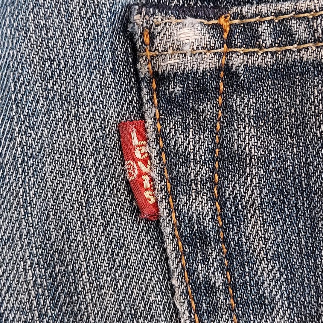 リーバイス501 Levis W38 鬼ヒゲ ハチノス 青 古着 21028 | fuufu
