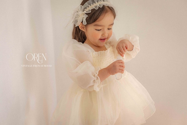 ラスト1 creamS【即納】<OREN> Say organza suit