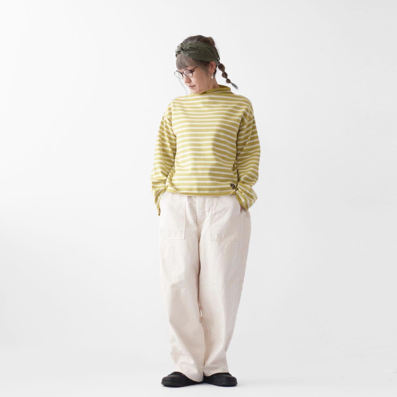 ORCIVAL [オーチバル・オーシバル] W MOCK NECK PULLOVER [OR-D0032CRA