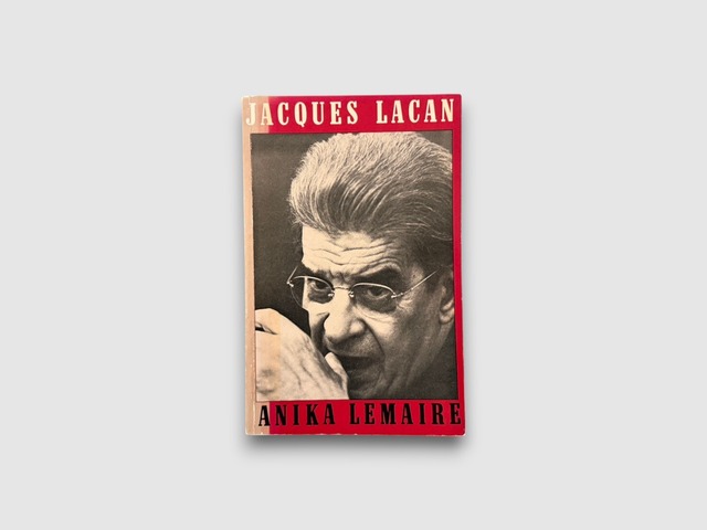 【SFF239】【REPRINT】Jacques Lacan(1982) /Anika Lemaire