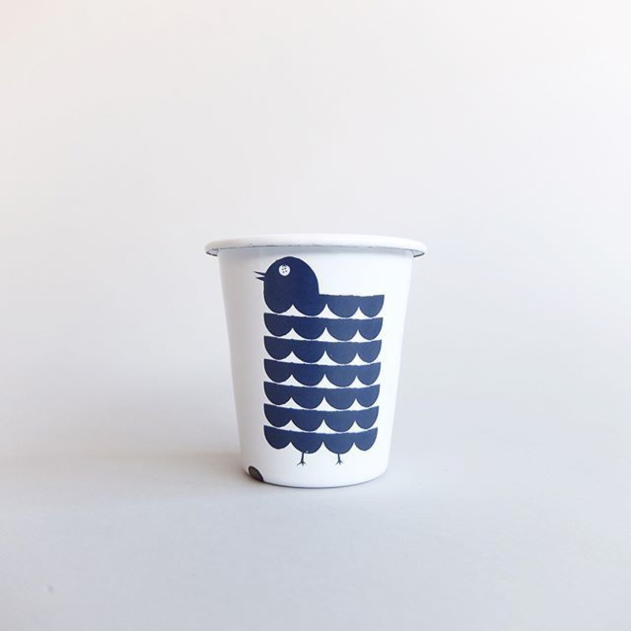 BLANKS / RYUJI KAMIYAMA / CUP / WHITE×NAVY / ブランクス / 神山隆二 / ホーローカップ / ホワイト×ネイビー