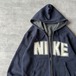 NIKE / reversible zip hoodie size XL