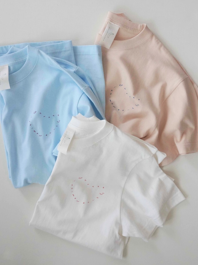 【ライトブルー】♡バナナジュースノミタイTシャツ