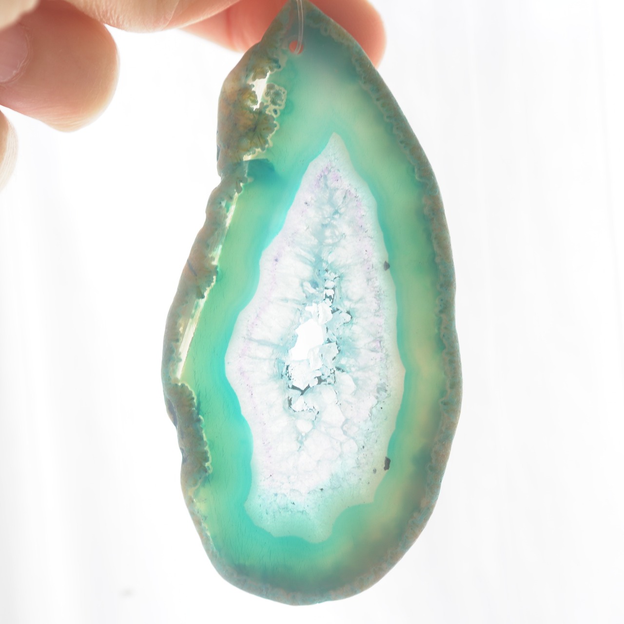 Clear Soda - アゲートヒーリングチャイム / Agate Sun Catcher Wind Chime 458