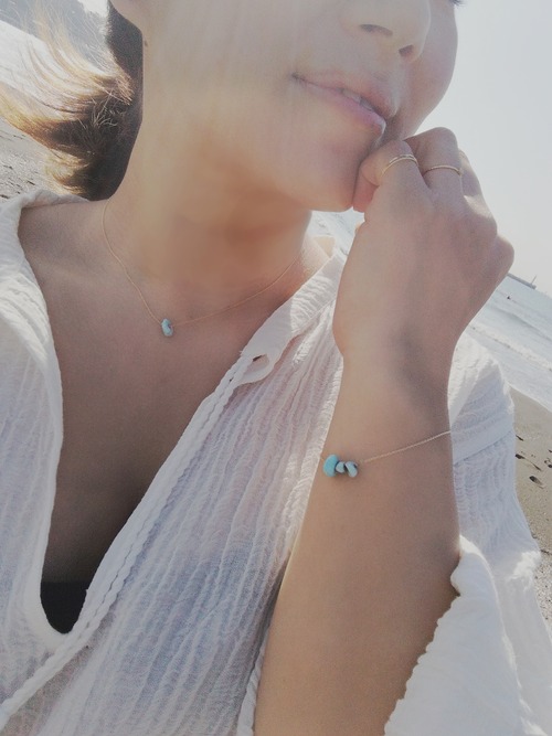 Larimar Stone Necklace