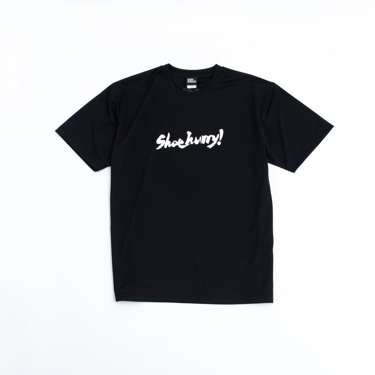 SHOEHURRY! LOGO DRY T-SHIRT (BLACK/WHITE) | ドライTシャツ(ブラック/ホワイト)