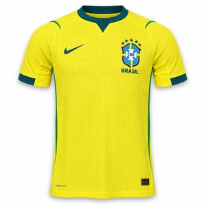 【お取り寄せ】ブラジル代表 2026 ホーム サッカーユニフォーム ネーム 背番号 カスタム可(プレイヤーバージョン)