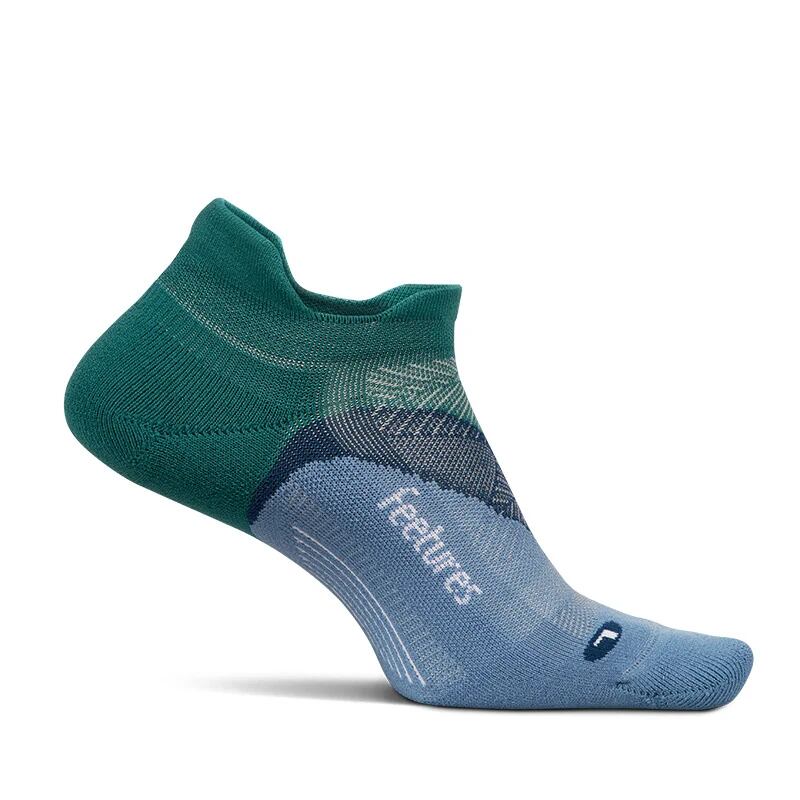 Feetures(フィーチャーズ)ELITE LIGHT CUSHION NO SHOW TAB -Woodland Forest ランニングソックス メンズ・レディース