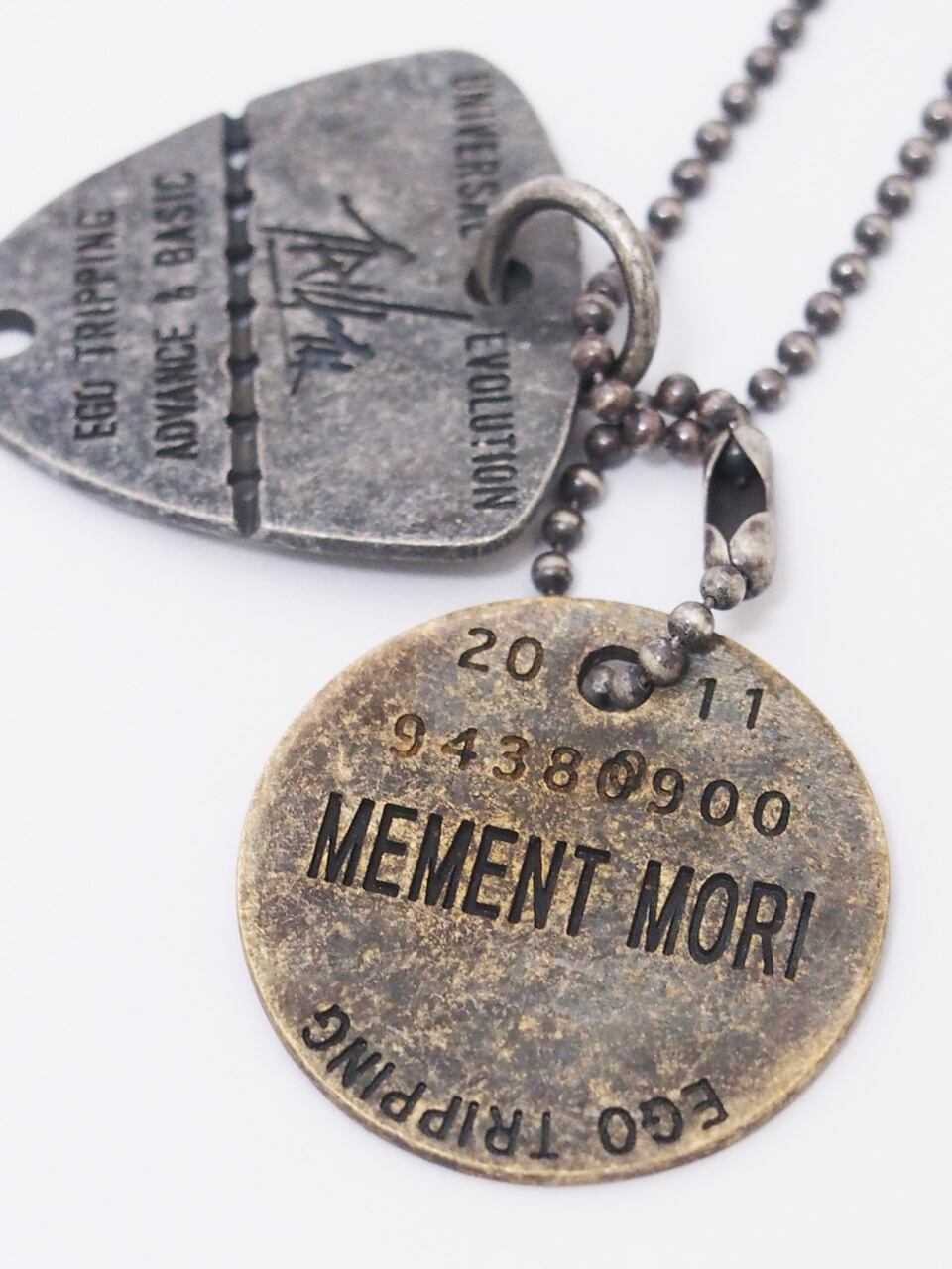 EGO TRIPPINGエゴトリッピング ネックレス ドッグタグ GARROT EGO TRIPPING (エゴトリッピング) TRI4TH×EGO TRIPPING DOGTAG