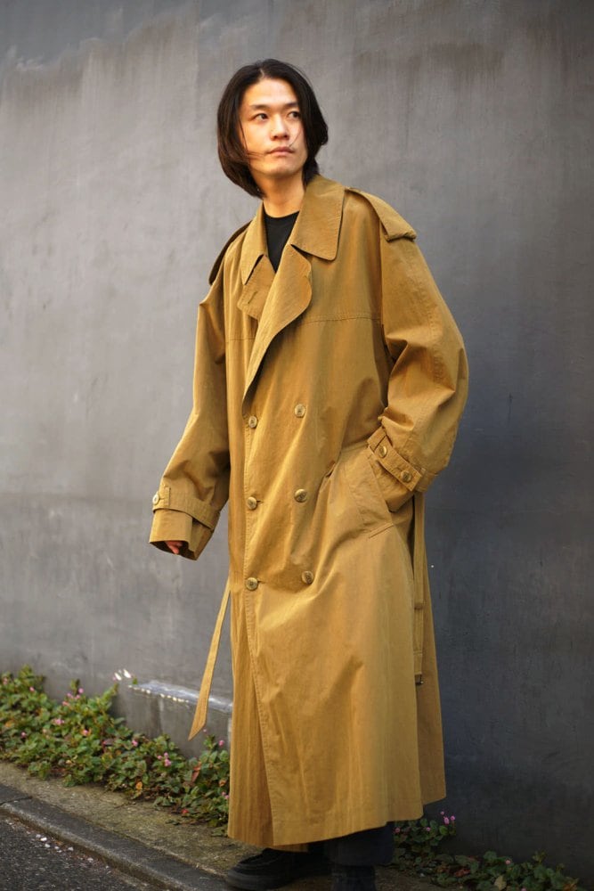 SANYO - Made In USA] Vintage Trench Coat [1990s-] Vintage Trench