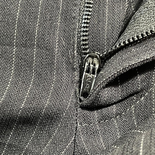 90s Armani COLLEZIONI black pants 詳細写真12