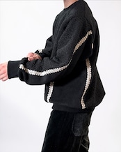 MK27A-C-24 CLAM-SWEAT #BLK