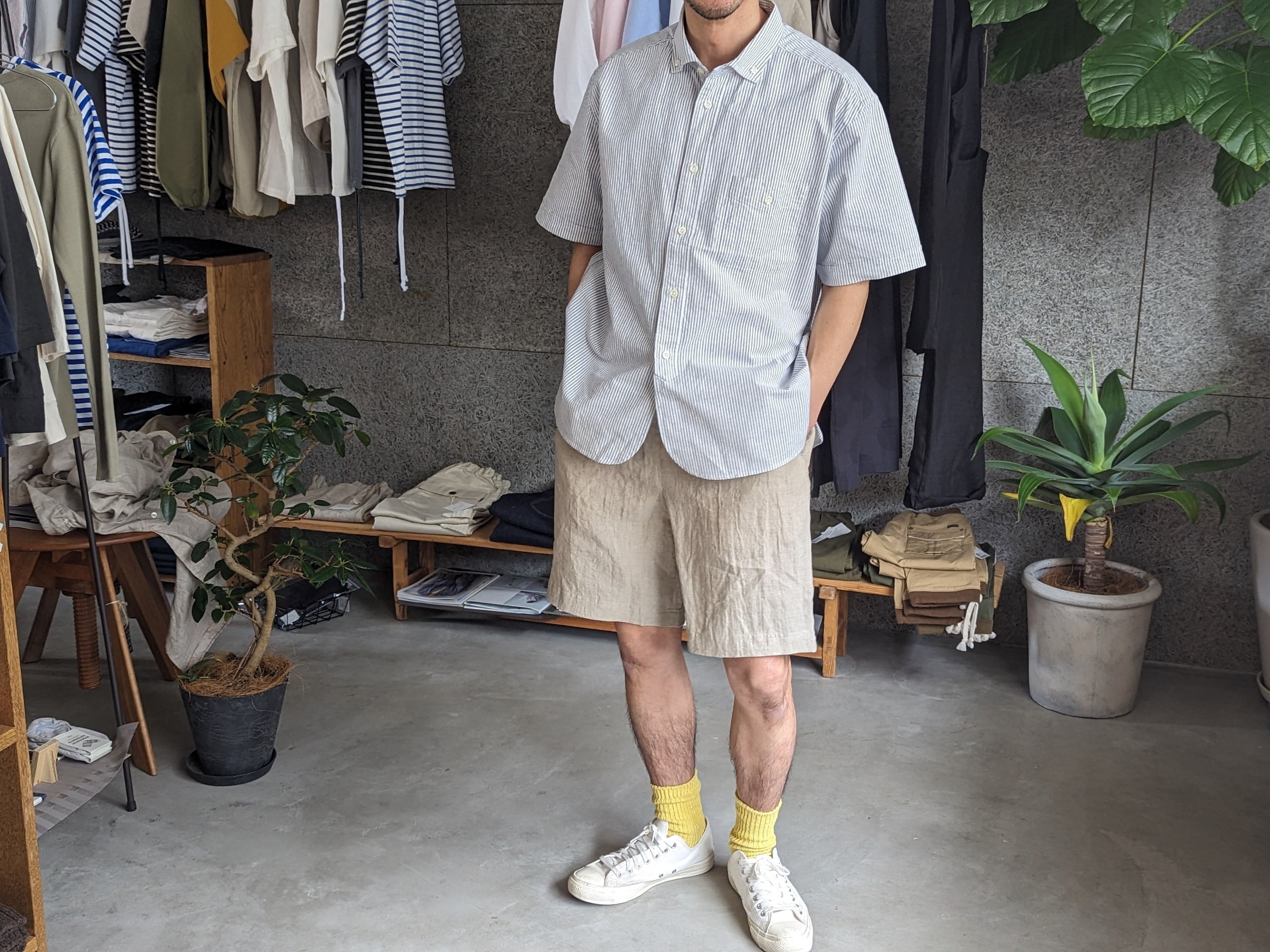 DELICIOUS】LINEN Shorts（Unisex） | JAMES&CO. | inoya | Basic Life