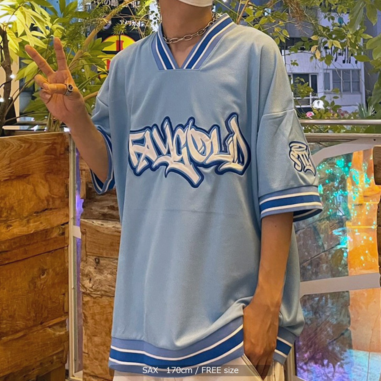 \SALE/◆STAY GOLD メッシュ プルオーバー◆