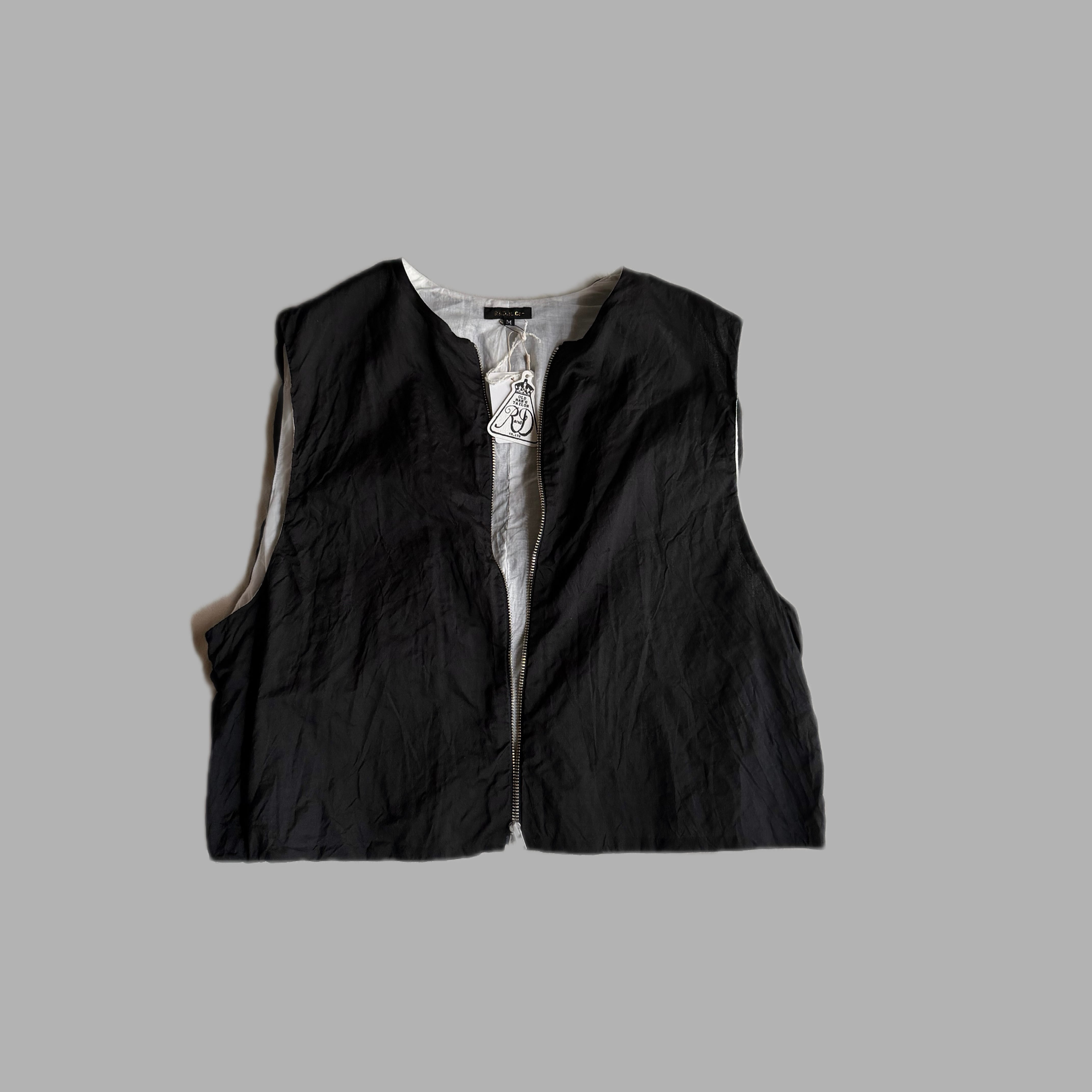 R&D.M.Co-/OLDMAN'S TAILOR オールドマンズテーラー SHIRRING VEST #8147