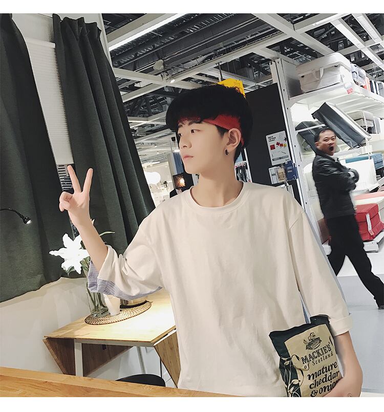 全2色 Tシャツ カットソー シャツ カジュアル おしゃれ 七分袖