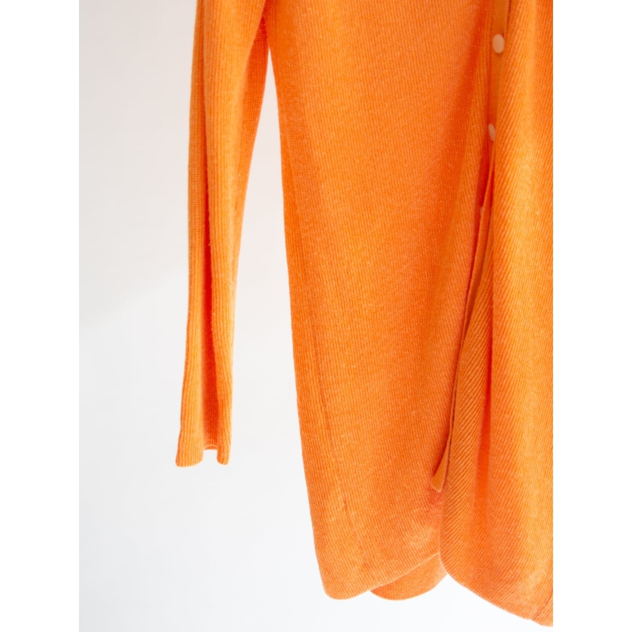 【VAL by VALENTINO】 Made in China Linen-Rayon Cardigan（バル バイ ヴァレンティノ リネンレーヨン ニットカーディガン）