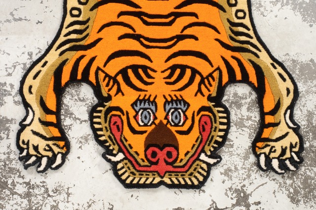 Tibetan Tiger Rug 《Sサイズ•ウール300》チベタンタイガーラグ